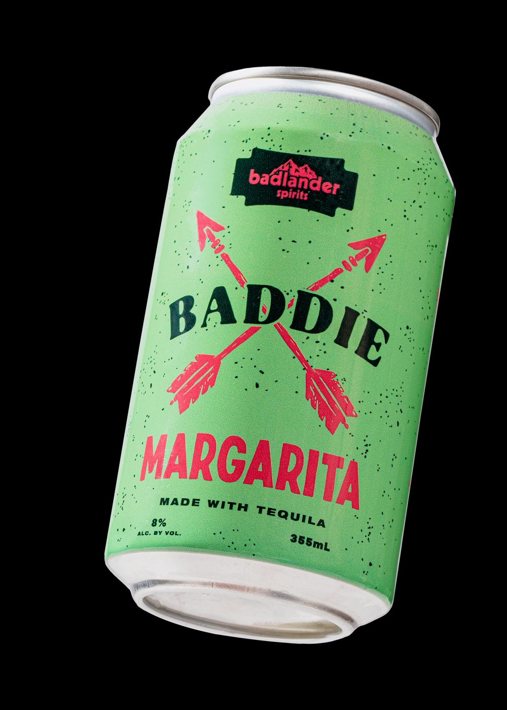 Baddie: Margarita, made with tequila. 8% alcohol by volume.